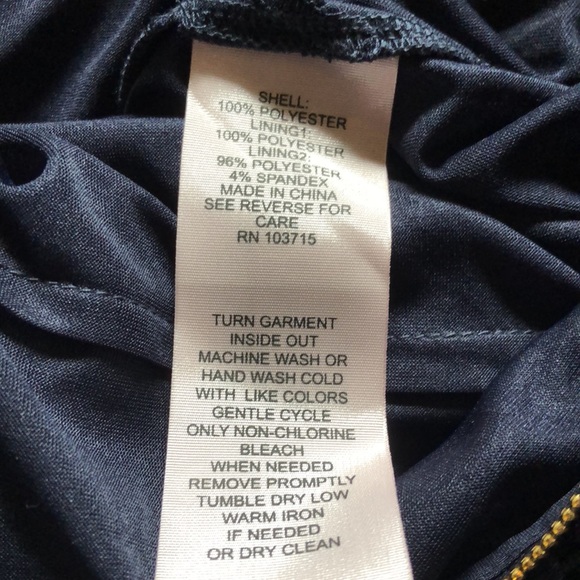 Nanette Lepore Dark Blue Eyelet Top - Picture 5 of 6